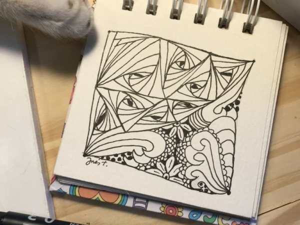 Sabés qué es el Zentangle Art?